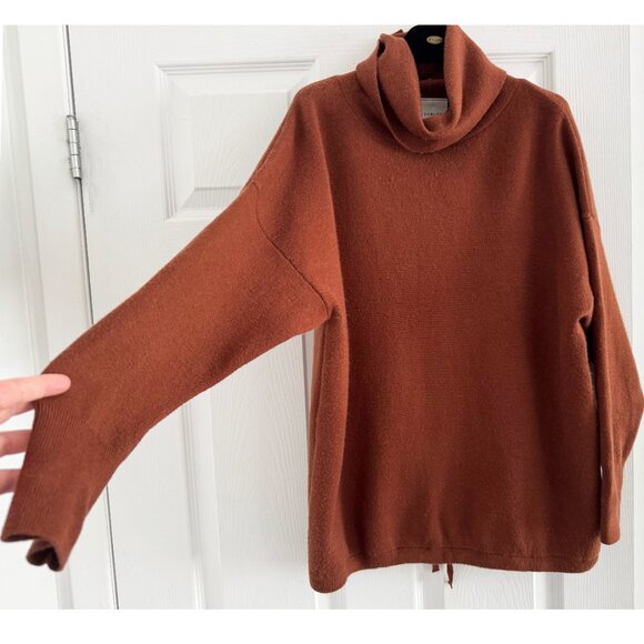 Varley "new Cavendish" Roll Neck Sweater in "Tortoise Shell", size XS (fits XS/S - Picture 5 of 11